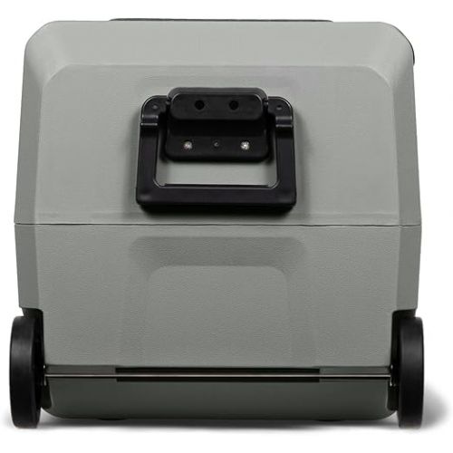  Steamy -E Dual Zone 36 Scooter, Electric Compressor Cool Box with Wheels, 32 Litres, 12 V/230 V, for Keeping Warm and Cooling, for Camping