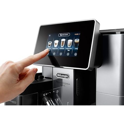  De'Longhi ECAM610.55SB Fully Automatic Coffee Machine, 500 kg, Metal