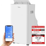 Midea Silent Cool 26 Pro WF Mobile Air Conditioner 9000 BTU 2.6 kW, Cooling & Ventilating & Dehumidifying, Room Size up to 88 m³ (33 ㎡), App Control, Alexa, Google Home/IFTTT, Mobile Air Conditioner