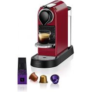 Krups Nespresso XN7415 New CitiZ coffee capsule machine (1260 watts, 19 bar pump pressure, water tank capacity: 1 liter) red (Spanish version)