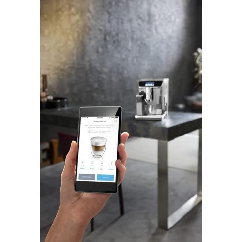  De'Longhi PrimaDonna Elite ECAM 656.75.MS Fully Automatic Coffee Machine with 4.3 Inch Colour Display, Automatic Milk Foam, 2 Cups Function, 1350 W, Large 2 L Water Tank, Coffee Link App, Silver