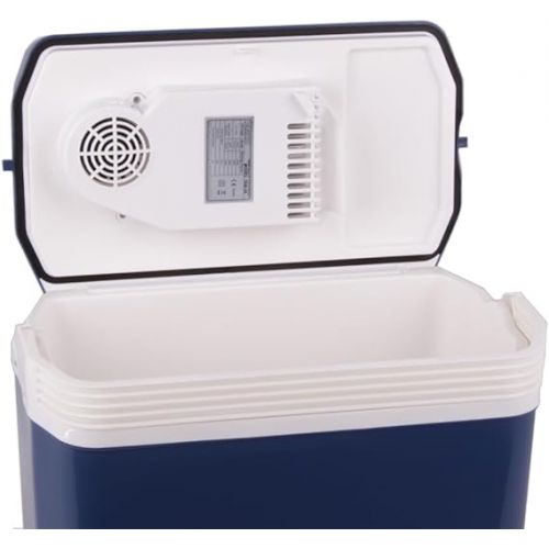  Vaiko® TKB24 Cool Box 12 V 230 V Camping Fridge Thermoelectric Warming Box (Blue)