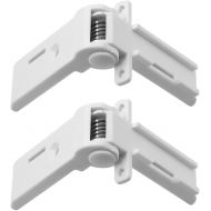 CANJPTON Pack of 2 Fridge Freezer Hinge Right Left Door Hinge for Freezer Compatible with Dometic Caravan Motorhome 2412125011 2412125003 44990000026