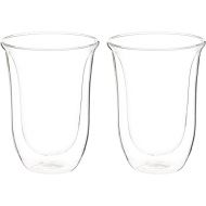 Delonghi 5513214611 Latte Macchiato Thermo Glasses - Pack of 2