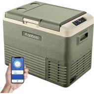 AAOBOSI Compressor Cool Box, Car Cool Box, 40 L Cool Box for Storing Drinks and Food, -20°C - 20°C, 12/24V, Electric Cool Box with WiFi Control and LED Touch Control, Suitable for Travel and Parties