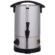 - 6 Quart Stainless Steel Electric Water Boiler 750W Warmer Hot Water Kettle Dispenser High Power For Home And Restaurant Adjustable Temperature 38 Degrees To 100 Degrees