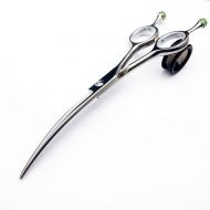 -pet scissors 6.5 Inch Teddy Hair/Beauty Bending/Narrow Version of Dog Shearing -30 Degree Hair Clipper