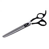 -pet scissors 7 Inch Pet Grooming Scissors/Dog Haircut Bending Scissors/Pet Supplies Warping - Japanese Stainless Steel