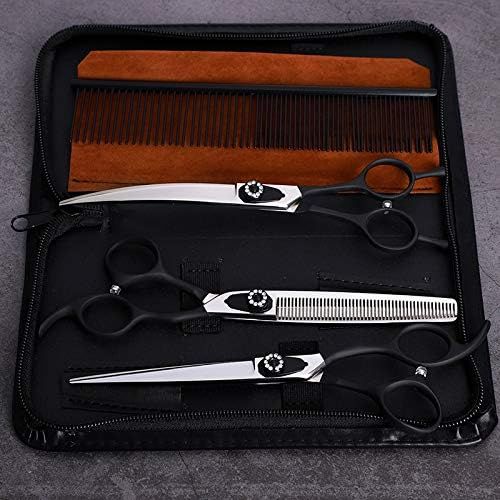  -pet scissors 7 Inch Pet Grooming Scissors/Dog Haircut Bending Scissors/Pet Supplies Warping - Japanese Stainless Steel