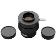 0.5X C-mount Lens Adapter for Microscope Video Cameras by AmScope