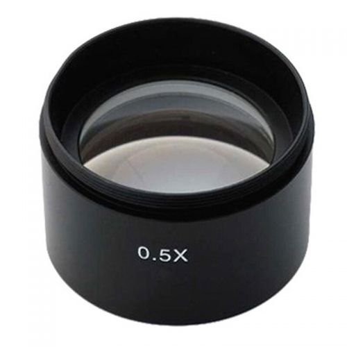  0.5X Barlow Lens For SM Series Stereo Microscopes (48mm) by AmScope