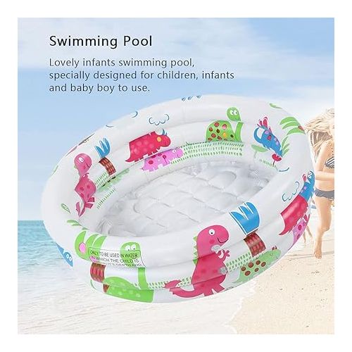  Kid Swimming Pool, Children Swimming Pool Small Swimming Pool Inflatable Pool for Kids Durable for Swimming