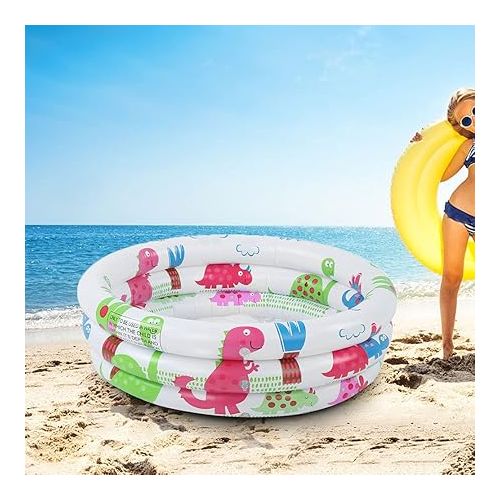  Kid Swimming Pool, Children Swimming Pool Small Swimming Pool Inflatable Pool for Kids Durable for Swimming