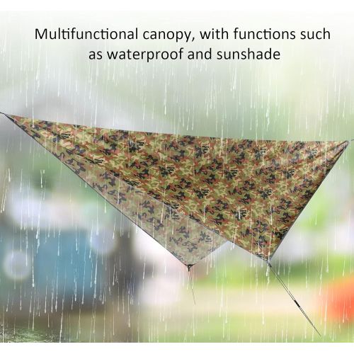  01 Waterproof Portable Tarp Picnic Mat Camping Tarp Tent Hammock Tarp, Lightweight for Camping, Backpacking and Outdoor Adventure