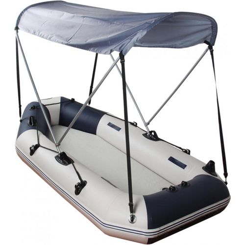  01 Awning Top Cover, Inflatable Boat Kayak Kayak Shade Sun Shelter for Fishing
