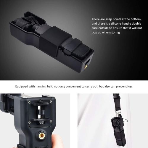  01 Z?Axis Damping Stabilizer, Practical Stable Stabilizer Z?Axis Storage Case with Hanging Belt for DJI Pocket 2 Camera