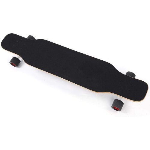  01 Maple Wooden Skateboards Black Skateboards 4 Wheel Skateboard Long Boards Skateboard for Teenager