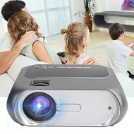 01 Outdoor Video Projector, Smart Version Long Projection Distance Mini Projector with Cloth for Outdoor for Home Theater(Transl)