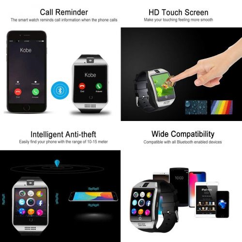  025 KTYX Smart Watch Frame Stick Card Dial Phone Surface Screen Can Synchronize Android Bluetooth Mobile Phone Choice Smart Watch