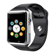 025 KTYX Bluetooth Smart Watch Unlock Watch Mobile Phone Can Call and Send Text Message Through Touch Screen Camera Notification Synchronization Smart Watch (Color : Black)