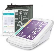 [아마존 핫딜] [아마존핫딜]1 BY ONE 1byone Blood Pressure Monitor, Large Upper Arm Cuff and Bluetooth Digital BP Monitor with Large 4.7 Inch Screen and Free Health Records App
