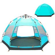 1-1 Zelt im Freien 6-9 Menschen Bergsteigen Camping Picknick Park Zelt Insektenbekampfung Regenfest Abnehmbar automatisch