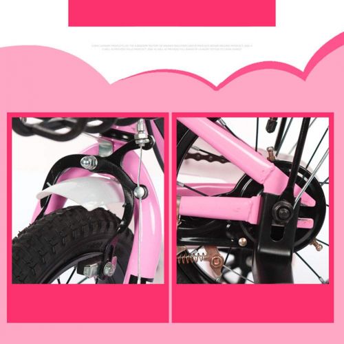  1-1 20 Zoll Kinder Fahrrad, Jungs Maedchen Draussen Reiten Kinder Spielzeug Verstellbare Hoehe Doppelbremse Rutschfest Sicherheit
