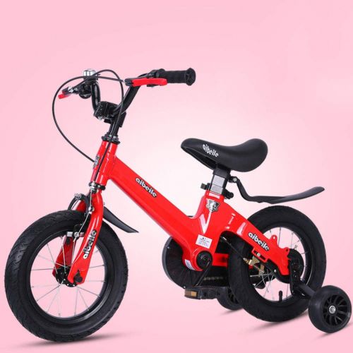  1-1 Kinderfahrrad Leicht Magnesiumlegierung Doppelscheibenbremse Stossdaempfung Hoehenverstellbar Junge Maedchen Fahrrad