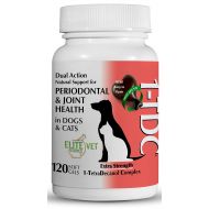 1-TDC  Dual Action Natural Support  120 Twist Off Soft Gels | Delivers 4 Major Health Benefits for Dogs & Cats | Oral Health, Hip & Joint Health, Muscle & Stamina Recovery, Skin