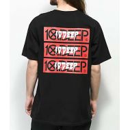 10 DEEP CLOTHING 10 Deep Triple Stack III Black T-Shirt