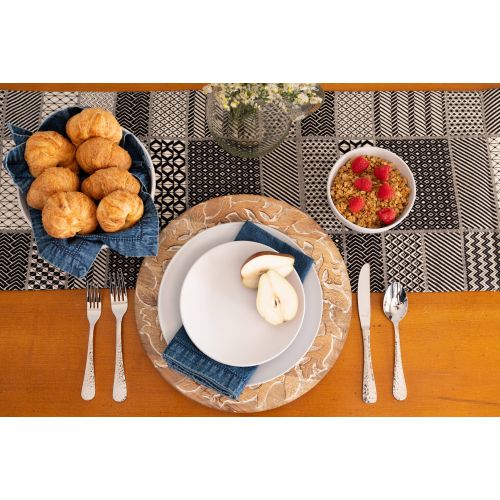  Ten Strawberry Street 10 Strawberry Street Wazee Matte Dinner Plate, Set of 6