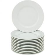 Ten Strawberry Street 10 Strawberry Street Catering Pack 6 Round Appetizer Plates, Set of 12