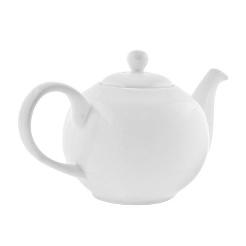  10 Strawberry Street Royal White 36 Oz Teapot, White