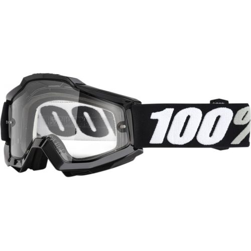  100% Accuri OTG Goggle, Black Tornado with Clear Lens
