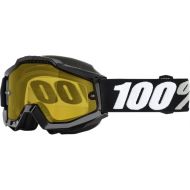 100% Accuri Snow Tornado Snow Goggles BlackYellow Lens