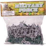 100 Pack Assorted 2 Inch Toy Plastic Army Men Figurines