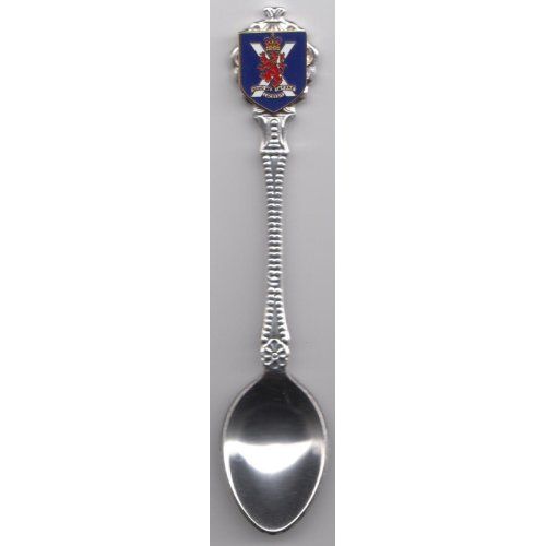  [아마존베스트]1000 Flags The Royal Regiment Of Scotland Of The British Army - Collectors Silver Plated Spoon