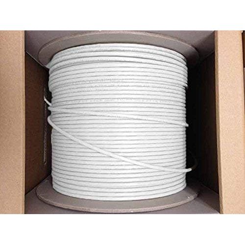  550MHZ CAT6 PLENUM 1000FT Bulk UTP CABLE by 1000FTCables Grey