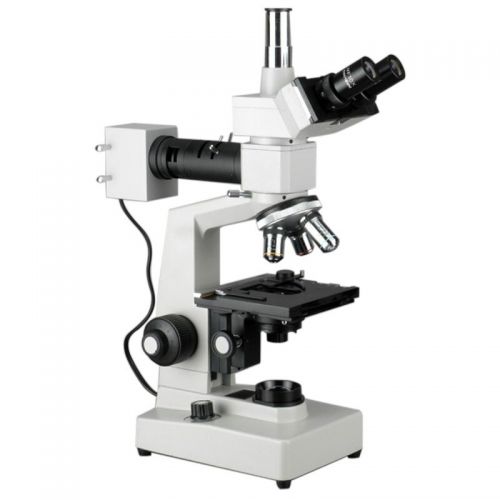  1008x Metallurgical Microscope Dual Lights with 3MP Digital Camera by AmScope