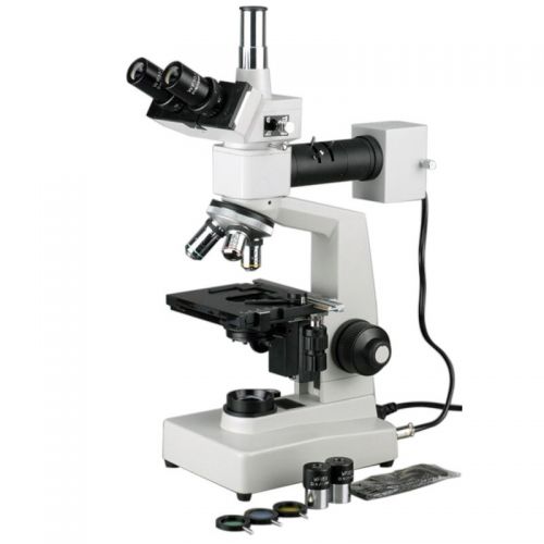  1008x Metallurgical Microscope Dual Lights with 3MP Digital Camera by AmScope