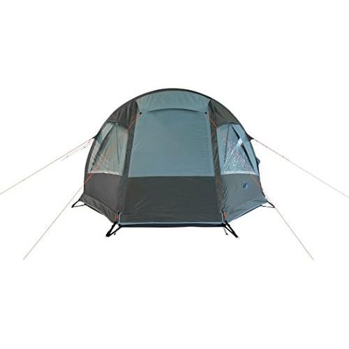  10T Outdoor Equipment 10T aufblasbares Tunnelzelt fuer 3 oder 5 Mann & div. Farben zur Wahl, wasserdichtes Air-Tube Zelt, 5000mm Campingzelt, Familienzelt inkl. Luftpumpe, Luftzelt