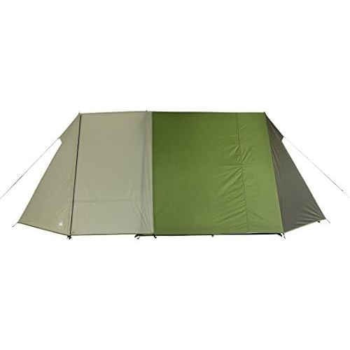  10T Outdoor Equipment 10T Hauszelt fuer 3 Personen, Farben & Art des Vorbau zur Wahl - Vorraum mit Vorder- oder Seiteneingang, wasserdichtes Hauszelt, 3000mm Firstzelt, Campingzelt, Familienzelt