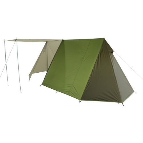  10T Outdoor Equipment 10T Hauszelt fuer 3 Personen, Farben & Art des Vorbau zur Wahl - Vorraum mit Vorder- oder Seiteneingang, wasserdichtes Hauszelt, 3000mm Firstzelt, Campingzelt, Familienzelt