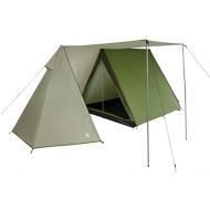 10T Outdoor Equipment 10T Zelt Dundas 3 Mann Hauszelt wasserdichtes Campingzelt 3000mm Familienzelt mit Bodenwanne