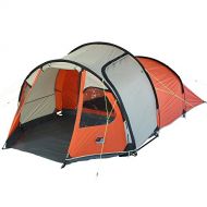 10T Outdoor Equipment 10T Zelt Mandiga fuer 3, 4 oder 5 Personen & div. Farben zur Wahl, wasserdichtes Tunnelzelt, 5000mm Campingzelt, Familienzelt mit Stehhoehe