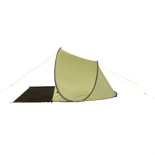  10T Outdoor Equipment 10T Pop-Up Strandmuschel Trinidad UV 80 Strandzelt 3 Mann Sonnenschutz XL Familien Windschutz Zelt