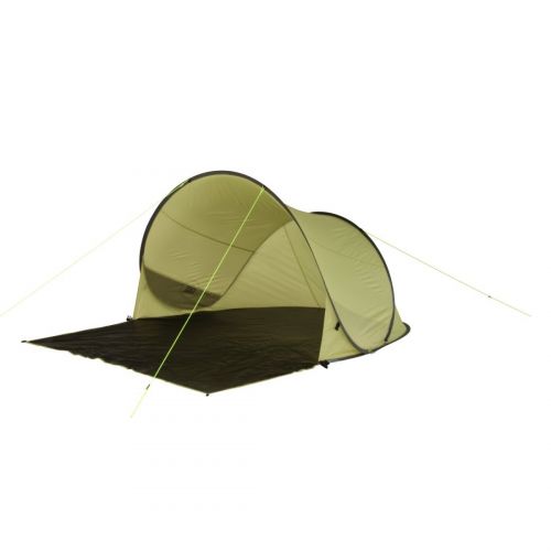  10T Outdoor Equipment 10T Pop-Up Strandmuschel Trinidad UV 80 Strandzelt 3 Mann Sonnenschutz XL Familien Windschutz Zelt