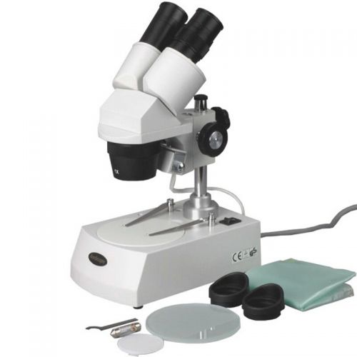  10X & 30X Student Binocular Stereo Microscope with Top & Bottom Lights by AmScope