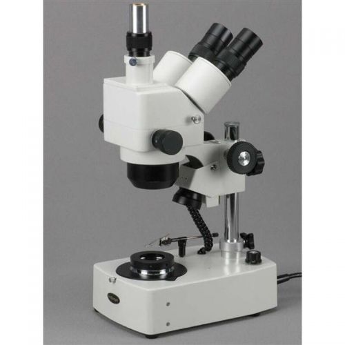  10X-60X Darkfield Jewelry Gem Microscope and 1.3MP Camera by AmScope