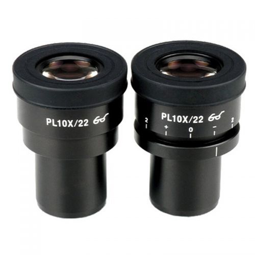  10x Focus Adjustable Plan Eyepieces For Zeiss, Leica and Nikon (30mm) by AmScope